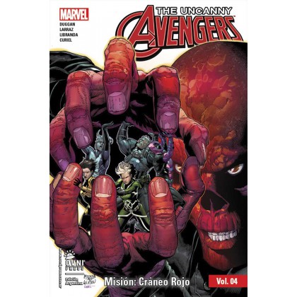Uncanny Avengers Vol 04 Misión Cráneo Rojo
